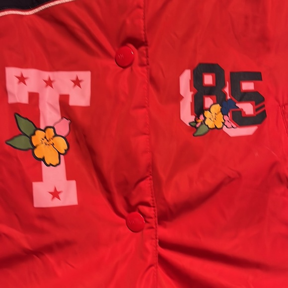 Tommy Hilfiger Button Fleece Varsity Jacket! - Picture 4 of 13